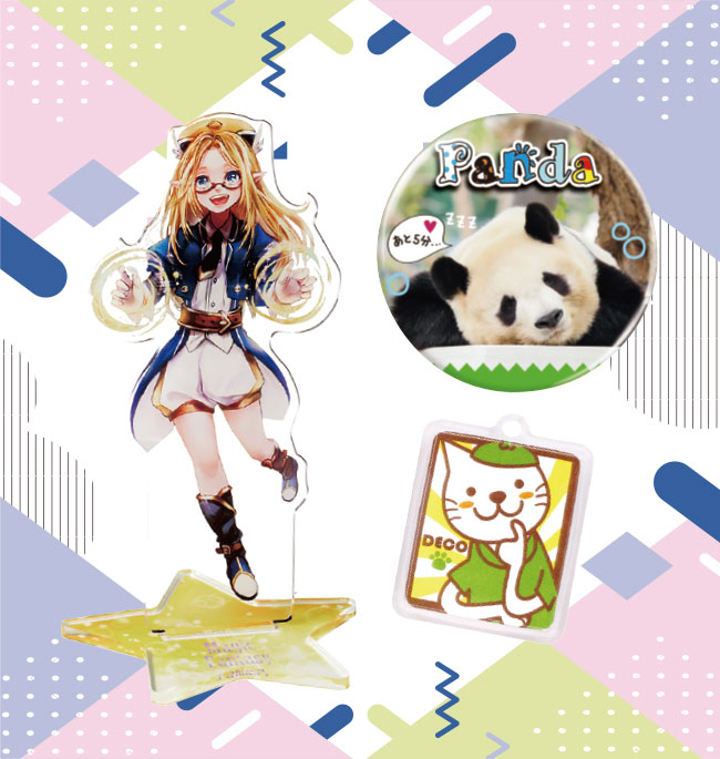 フルカラーオリジナルグッズ